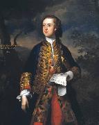 James Latham Portrait of Sir Capel Molyneux oil painting
